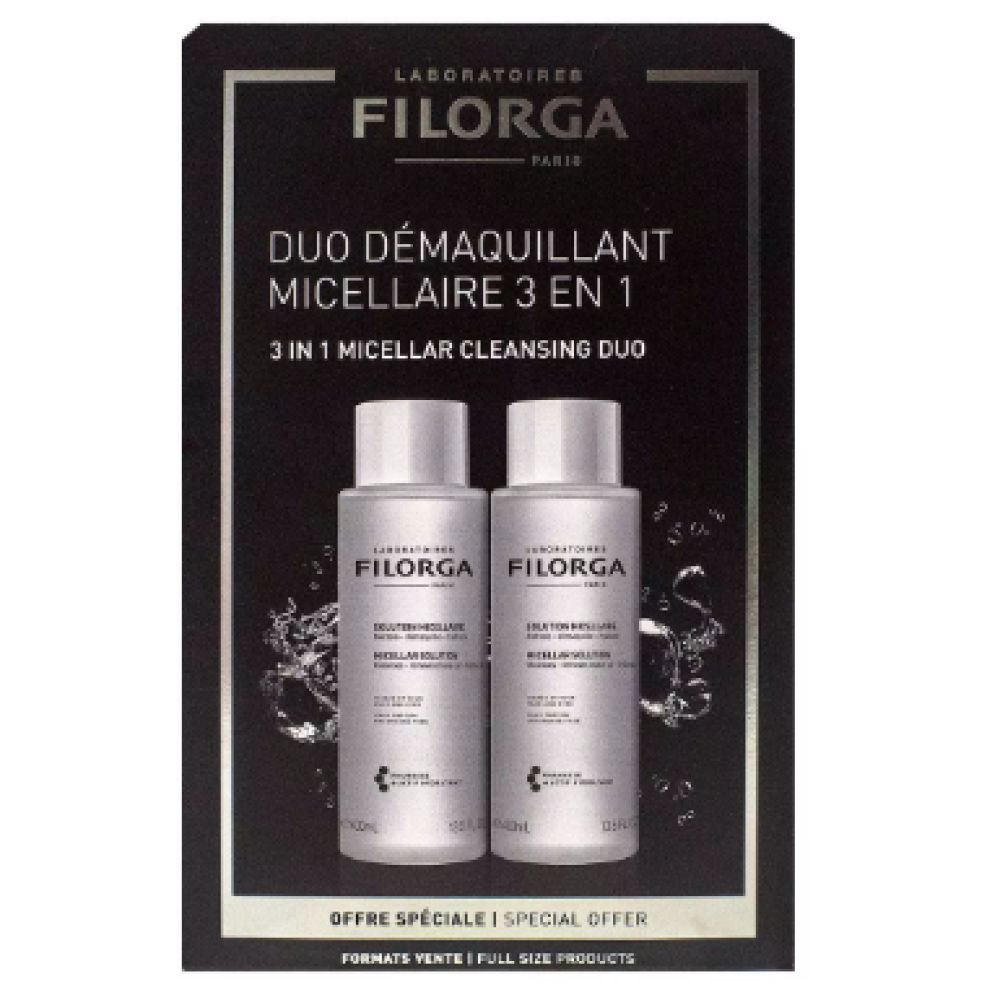 Filorga - Duo démaquillant micellaire 3 en 1 - 2 x 400 mL