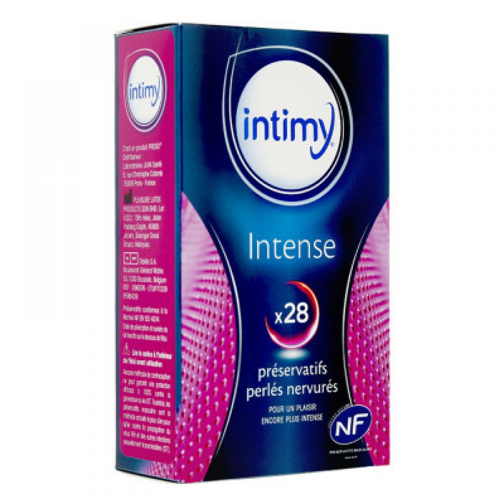 Intimy - Intense - 28 préservatifs