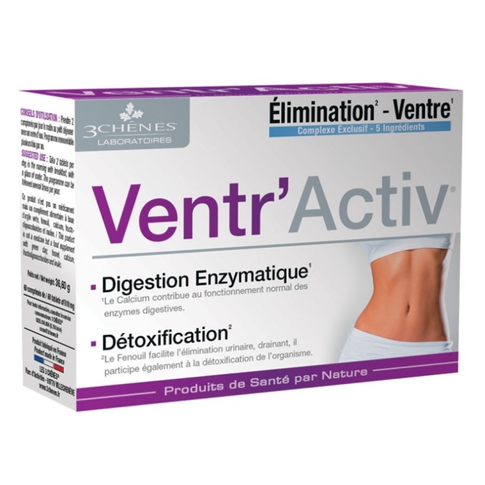 Ventr'Activ - Elimination - 2 x 60 comprimés