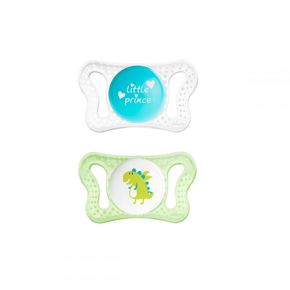 Chicco - Sucette Physio Micrò Silicone 0-2 mois - 2 sucettes