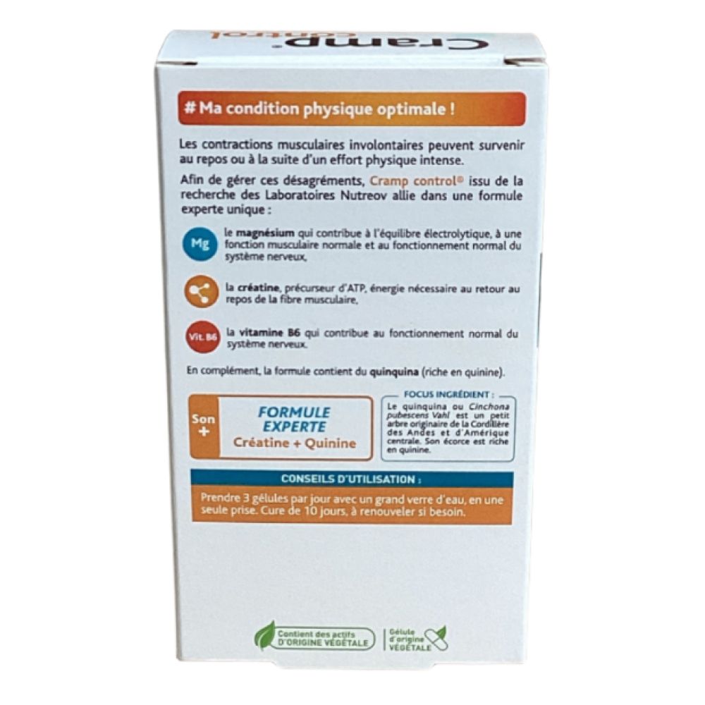Nutreov - Cramp Control - 30 gélules