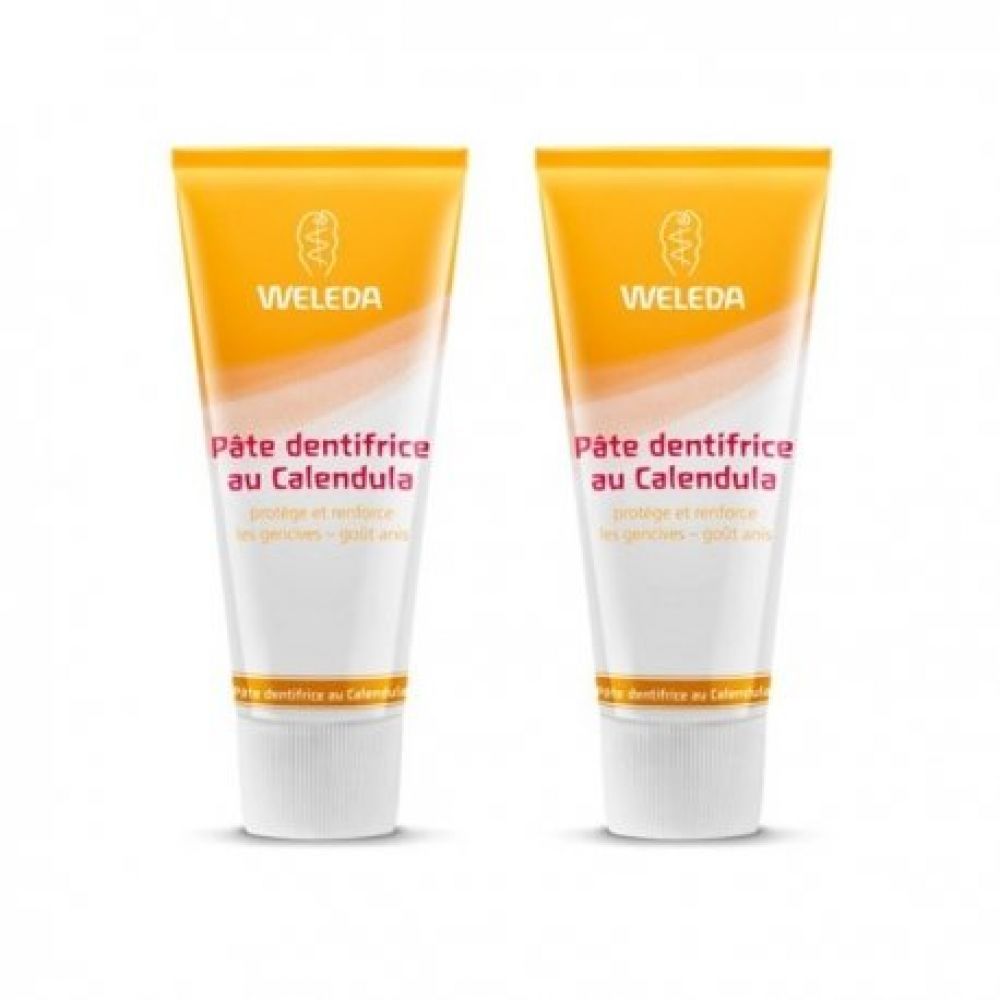 Weleda - Pâte dentifrice au calendula - 2 x 75 ml