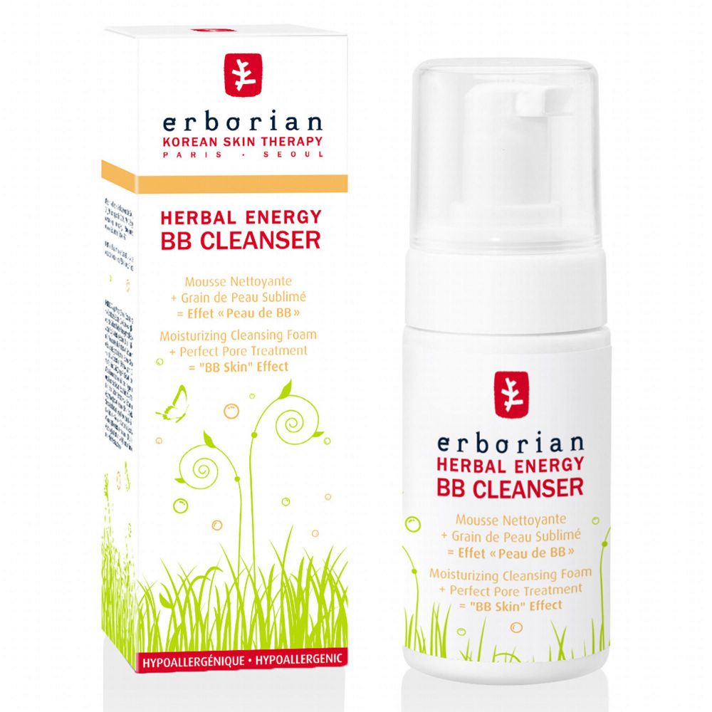Erborian - Herbal energy BB cleanser Mousse nettoyante - 90ml