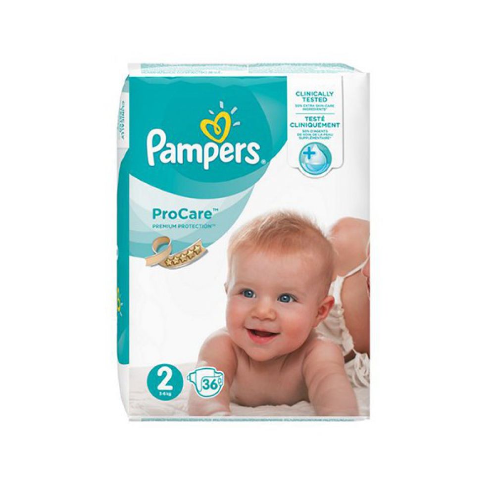 Pampers - ProCare Taille 2 - 36 couches
