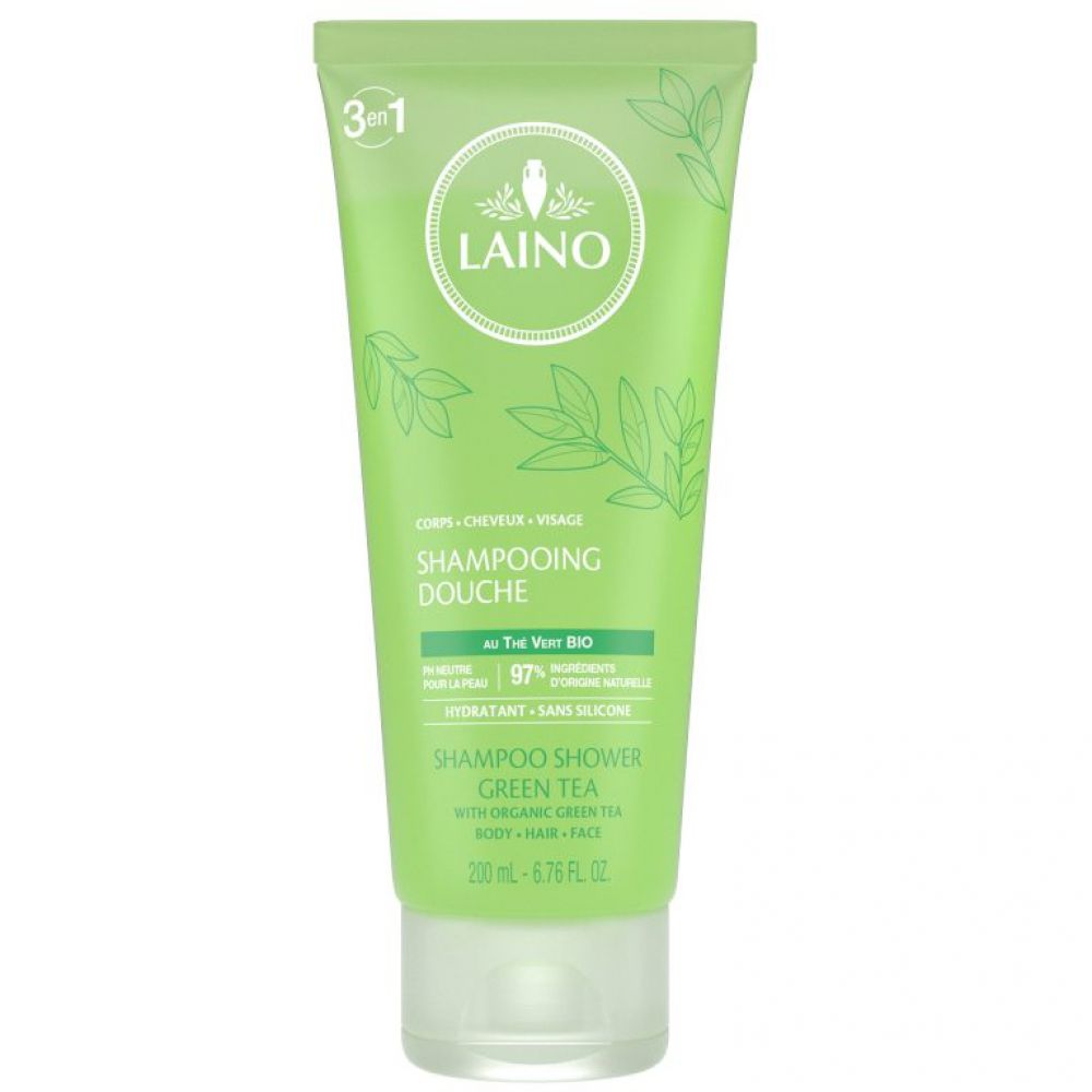 Laino - Shampooing douche 3 en 1 corps cheveux et visage - 100ml