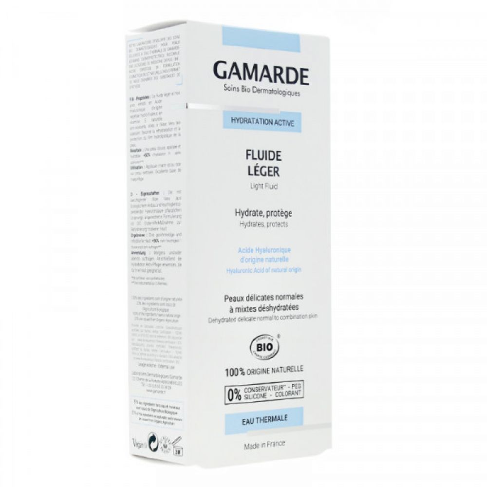 Gamarde - Hydratation active fluide léger - 40 g