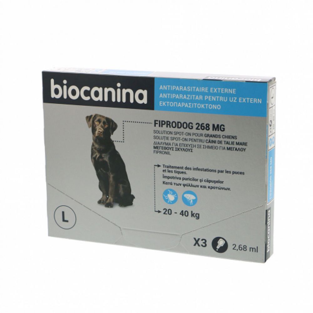 Biocanina - Fiprodog - 3 pipettes