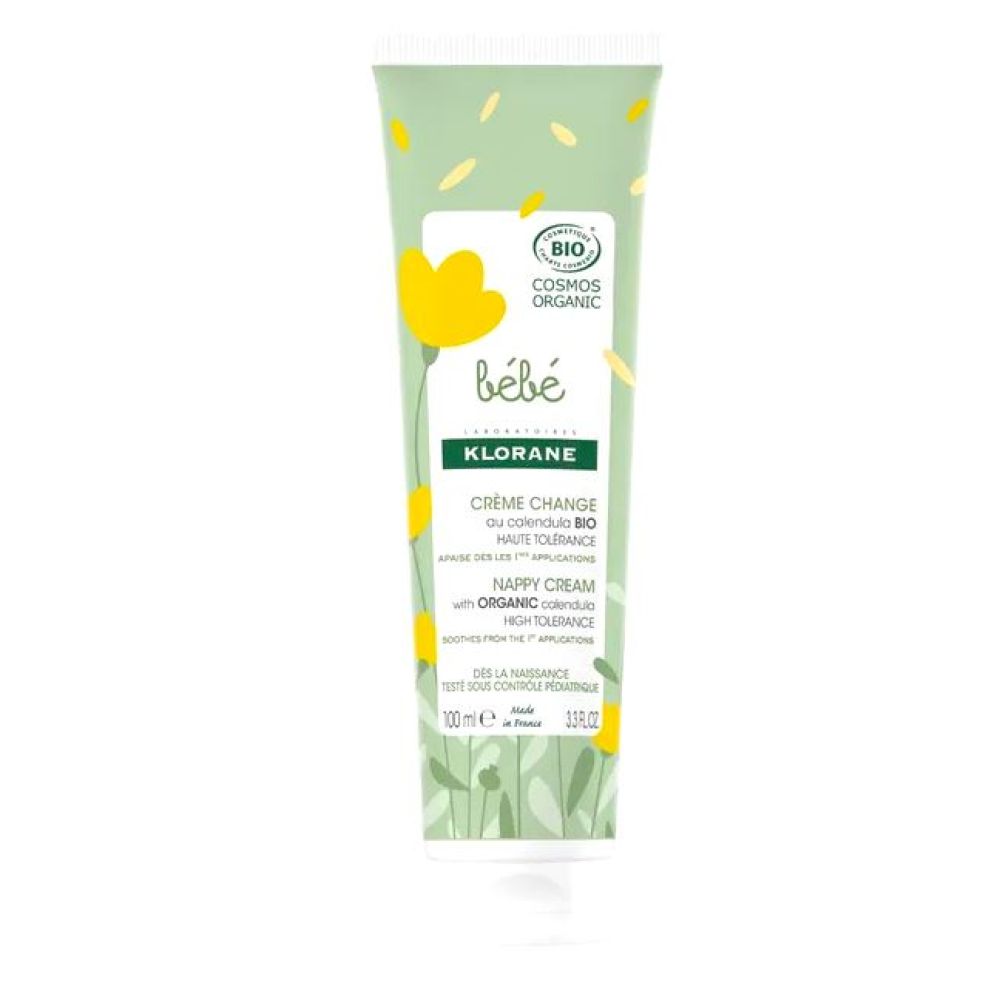 Klorane - Crème bébé change au calendula bio - 100ml