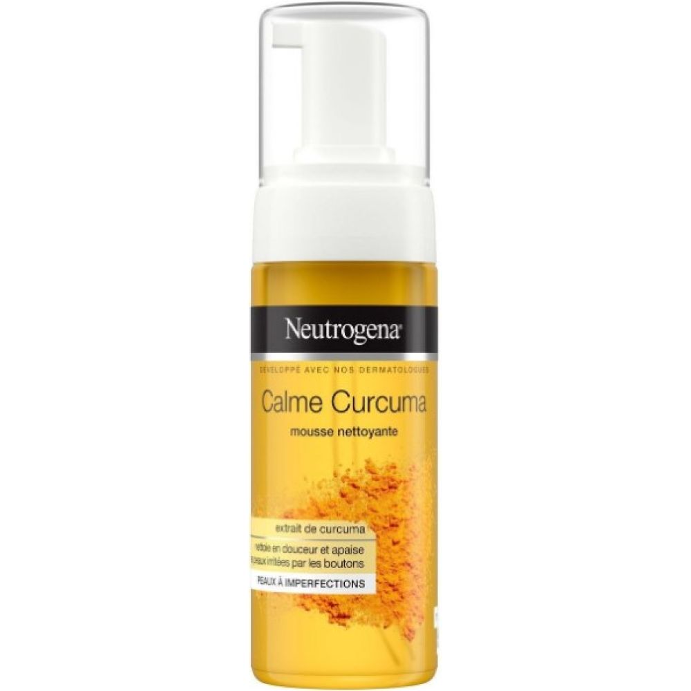 Neutrogena - Calme Curcuma mousse nettoyante - 150mL