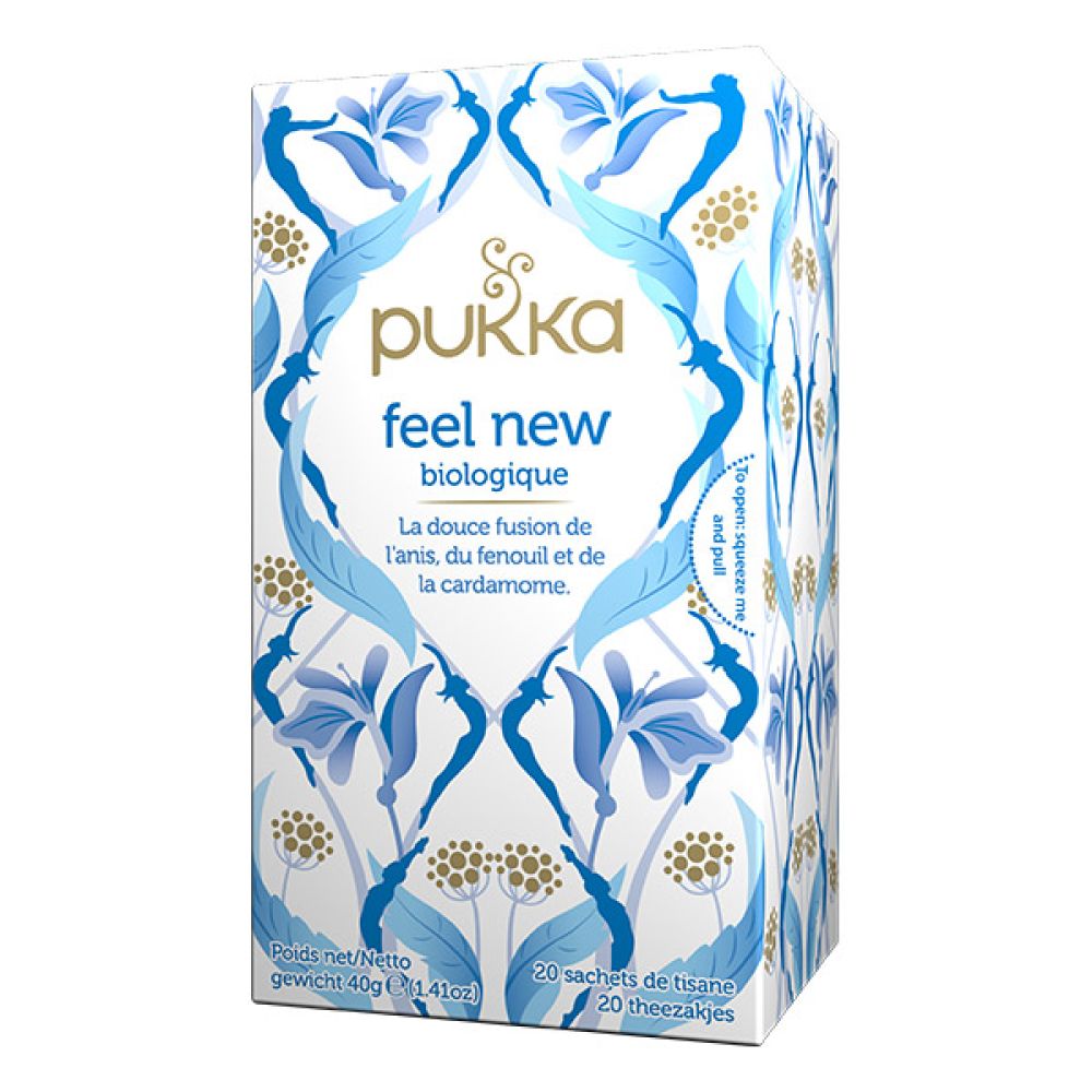 Pukka - Feel new biologique 20 sachets