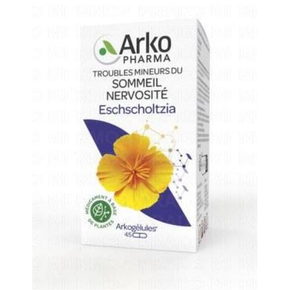 Arkopharma - Troubles mineurs du sommeil nervosité - 45 gélules