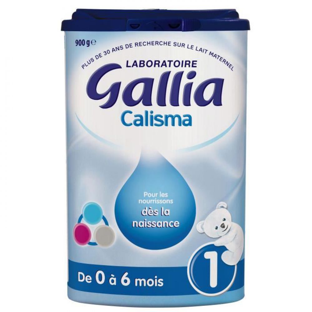 Calisma bio lait 1er âge 800g est un lait infantile en poudre