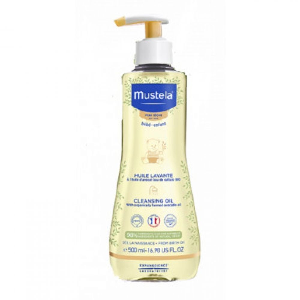 Mustela - Huile lavante peau sèche - 500ml