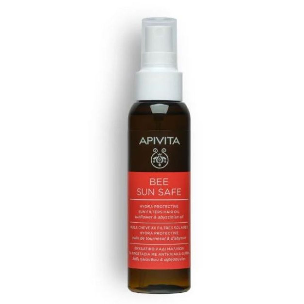 Apivita - Bee sun safe huile cheveux filtres solaires hydra protective - 100ml