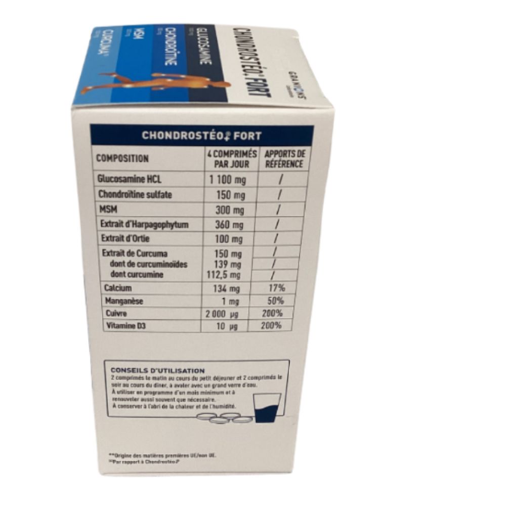 Chondrostéo fort articulations - 120 comprimés
