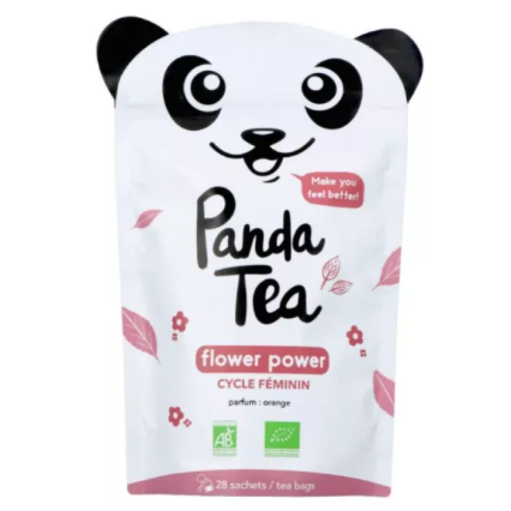 Panda Tea - Flower power, cycle féminin - 28 sachets