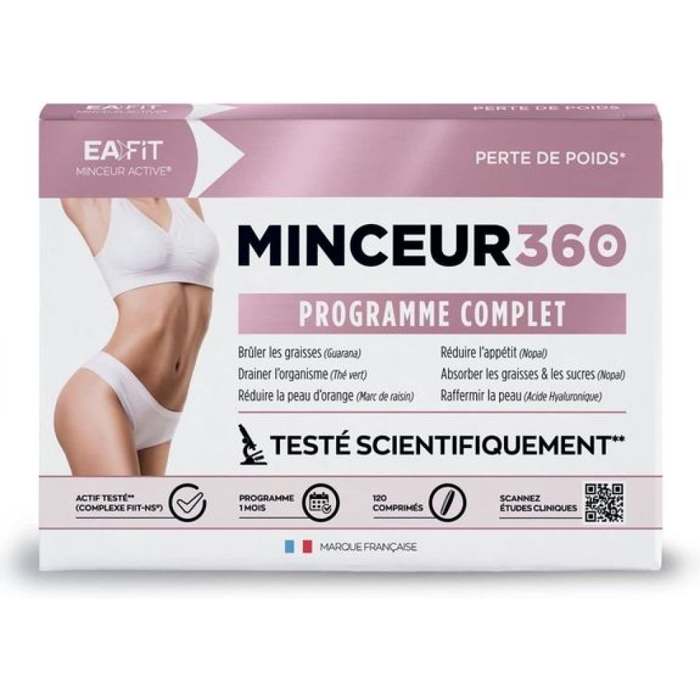 EAFIT - Minceur 360 programme complet - 120 comprimés