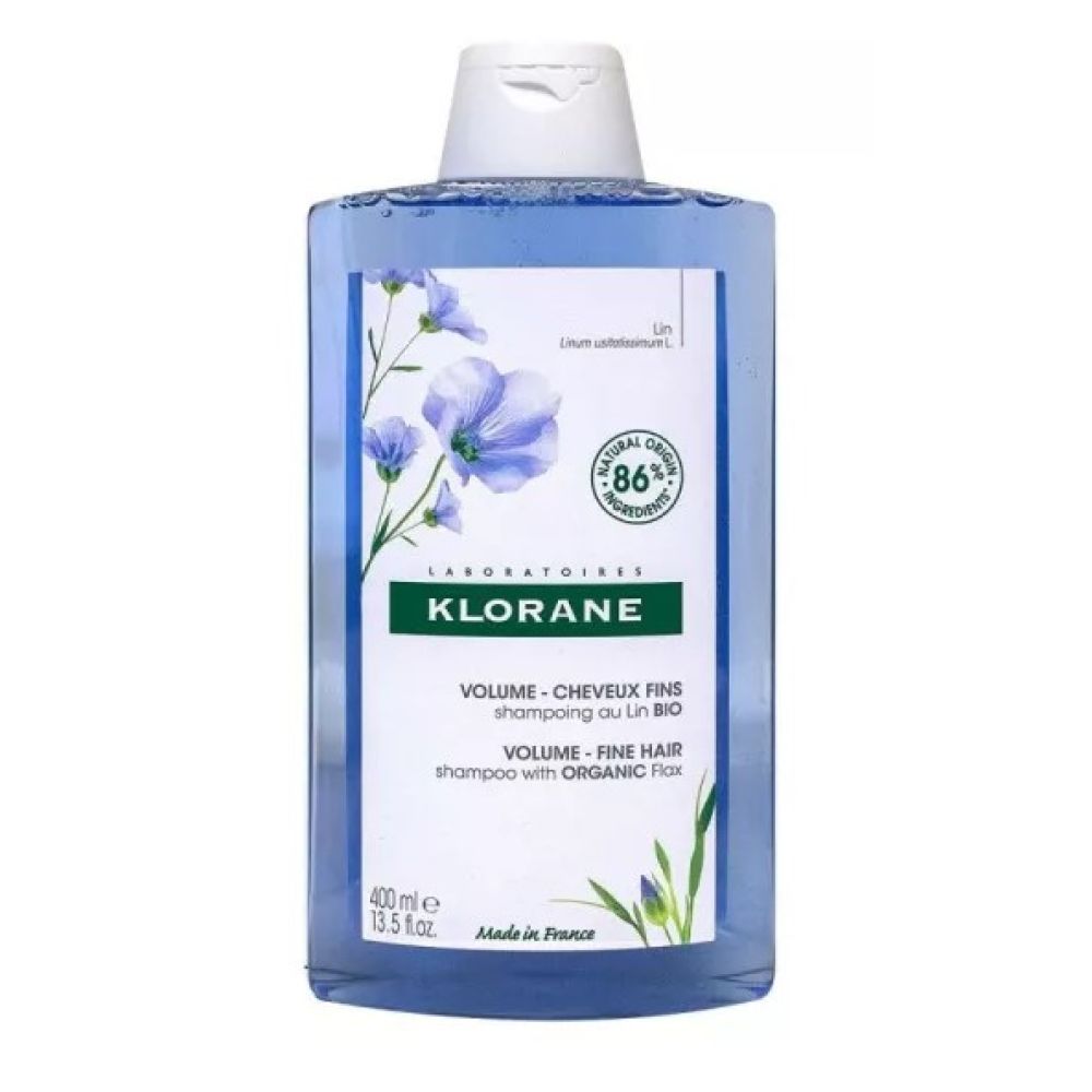 Klorane - shampooing lin volume - 400mL