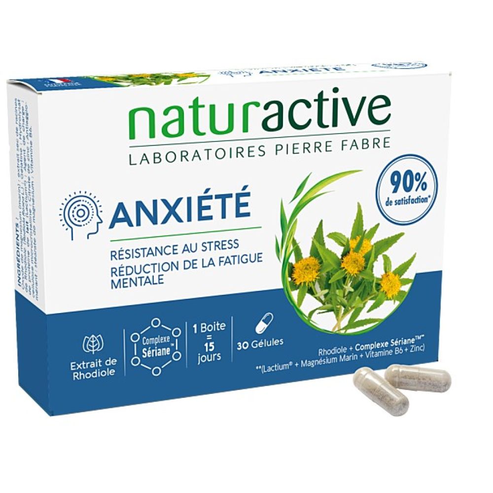 Naturactive - Anxiété - 30 gélules