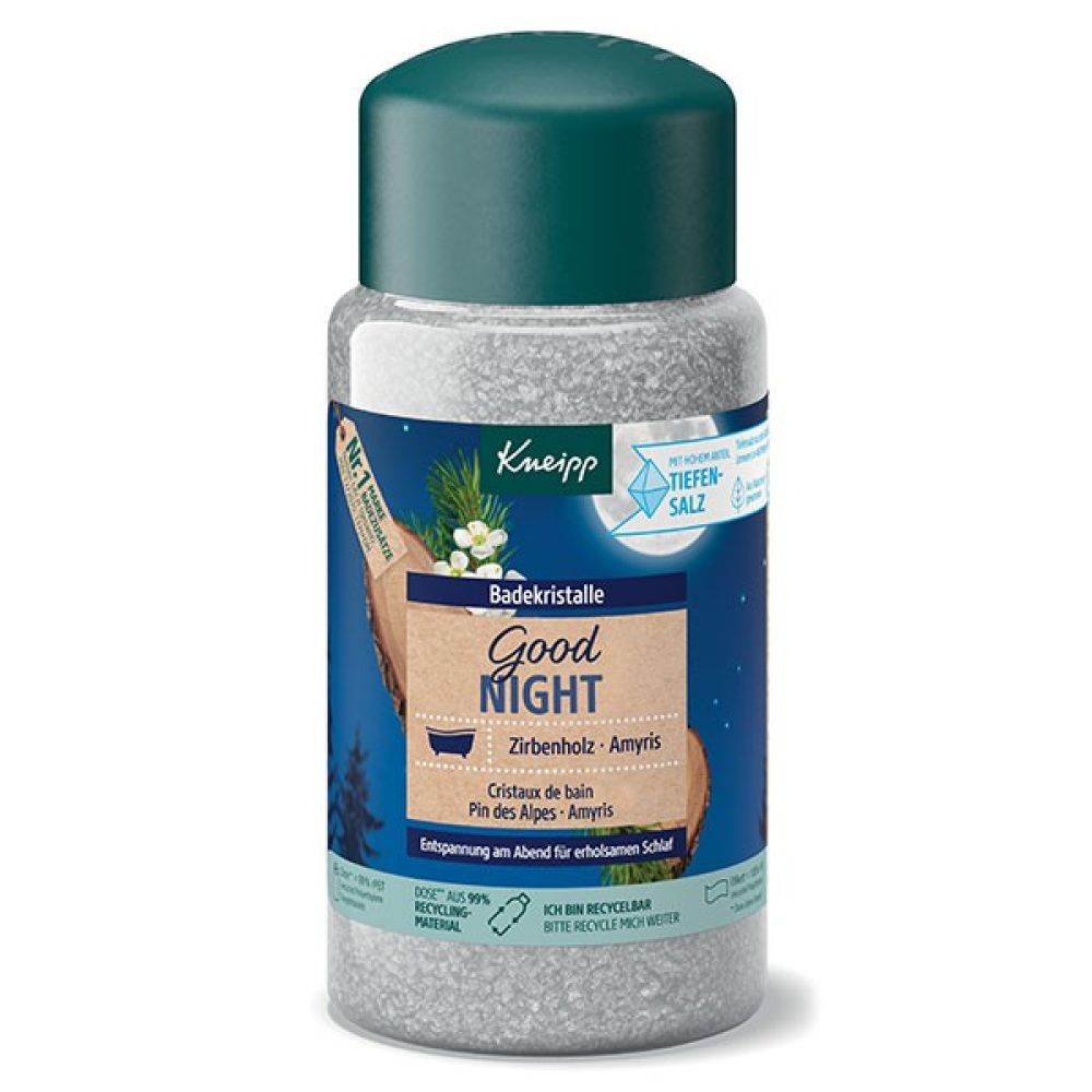 Kneipp - Cristaux de bain GOOD NIGHT Pin des Alpes - 600g