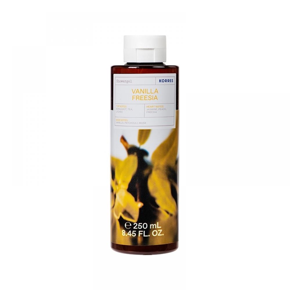 Korres - Gel douche Vanillia Freesia -250 ml