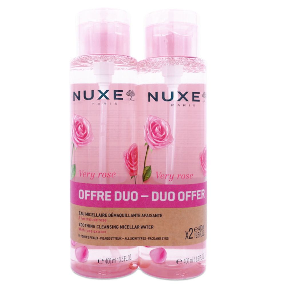 Nuxe - Eau micellaire démaquillante apaisante - 2x400ml