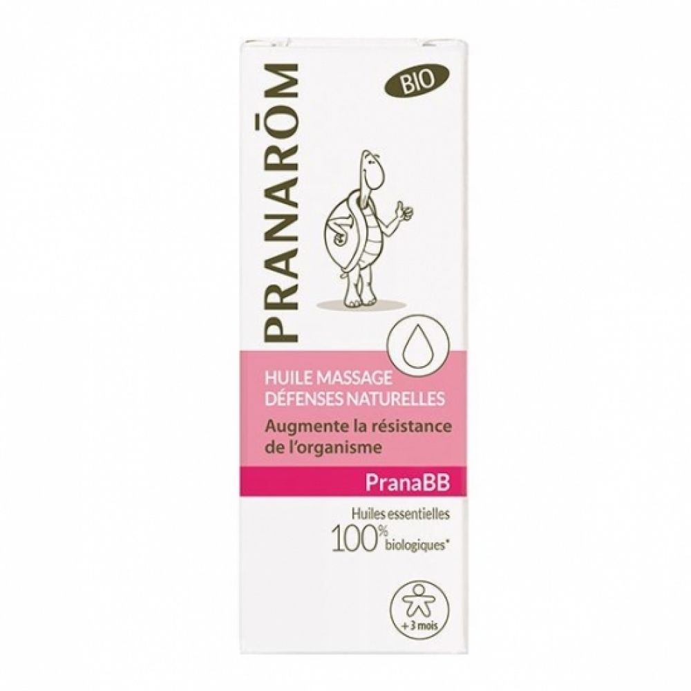 Pranarom - Huile de massage Défenses naturelles - 10ml