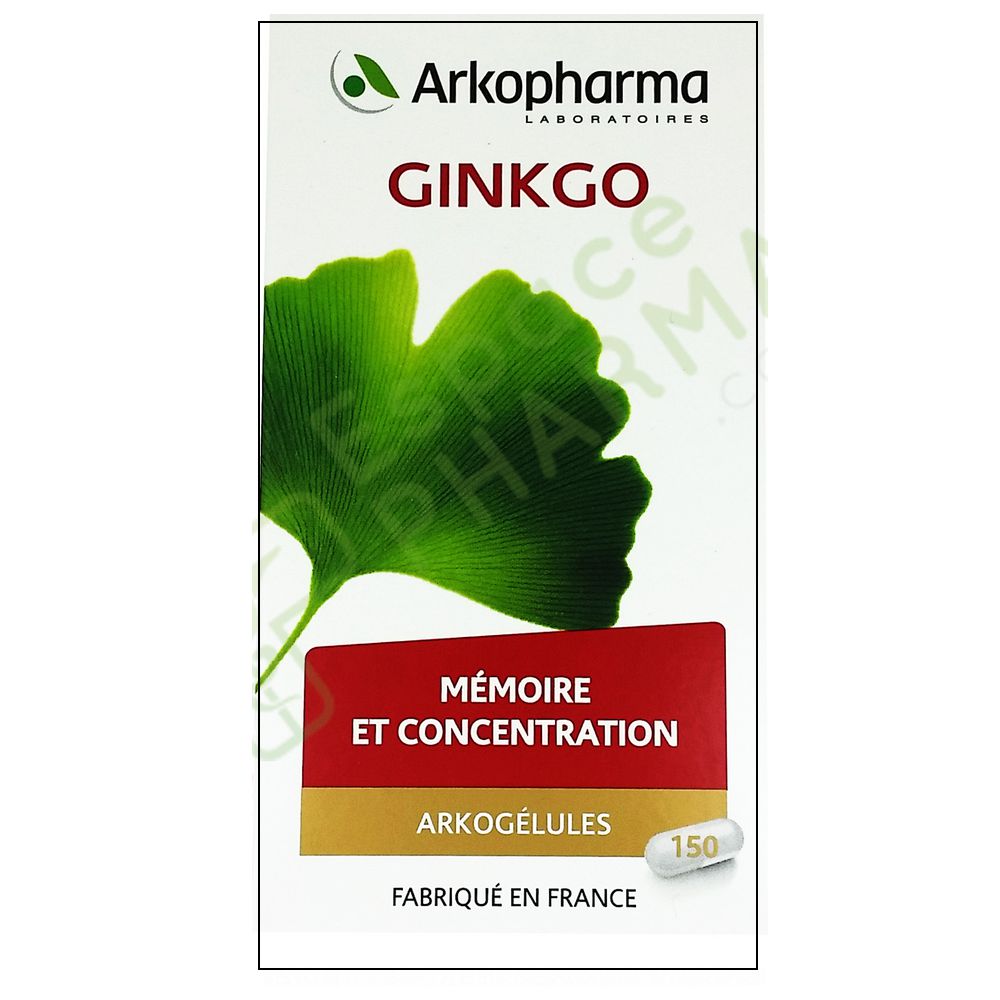 Arkopharma - Ginkgo Mémoire et concentration