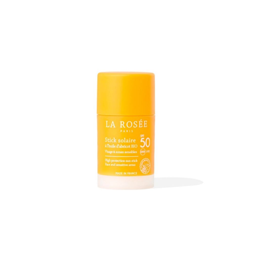 La rosée - Stick solaire à l'huile d'abricot bio SPF50+ - 15ml