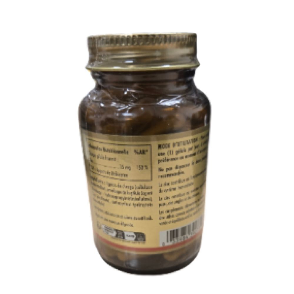 Solgar - Zinc picolinate 15mg - 100 gélules