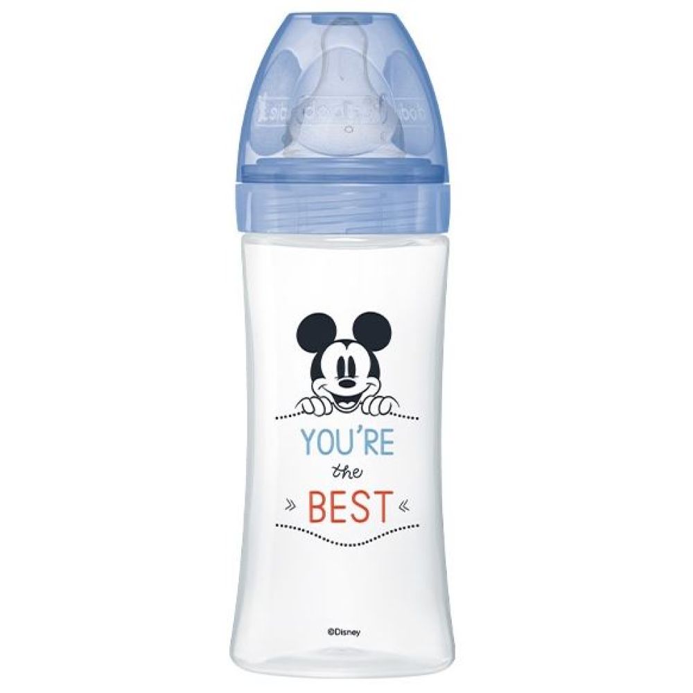 Dodie - Disney Baby biberon anti-colique +6mois tétine ronde 3 vitesses débit 3 - 330ml