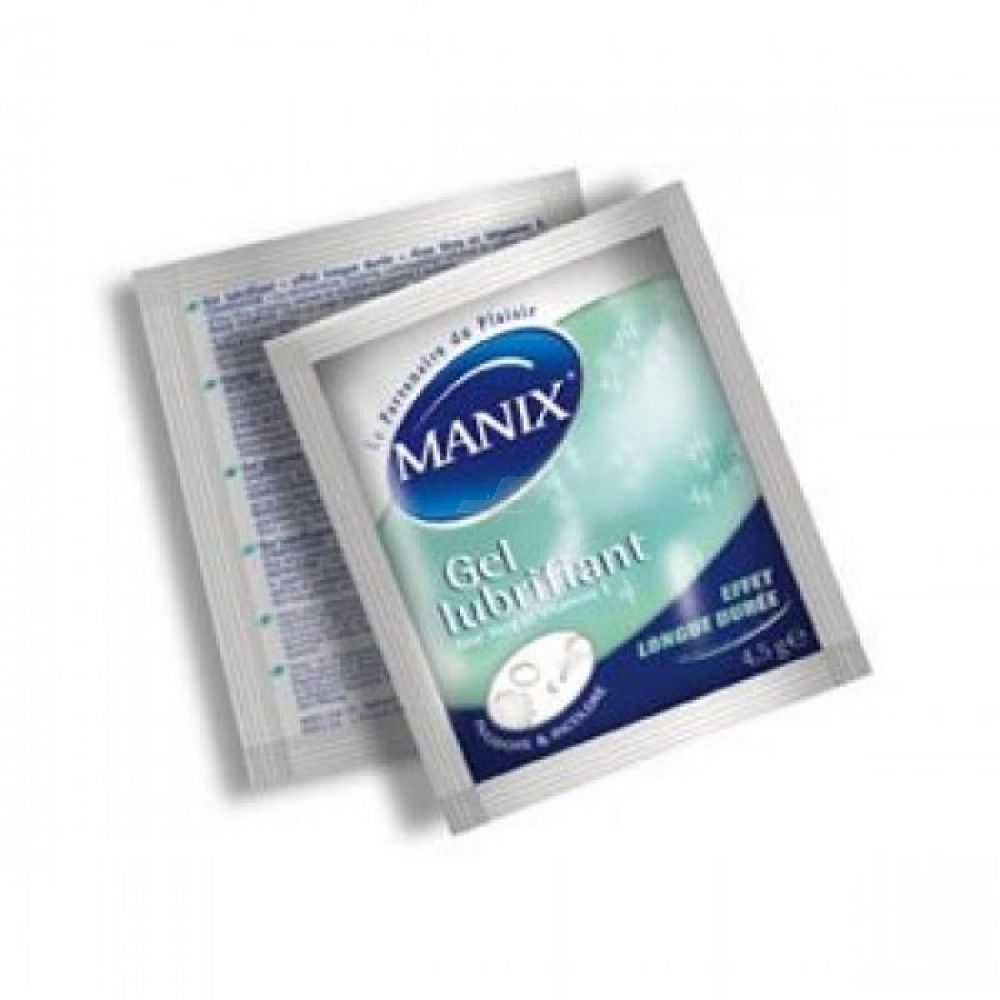 Manix - Gel lubribiant effet longue durée - 3 sachets