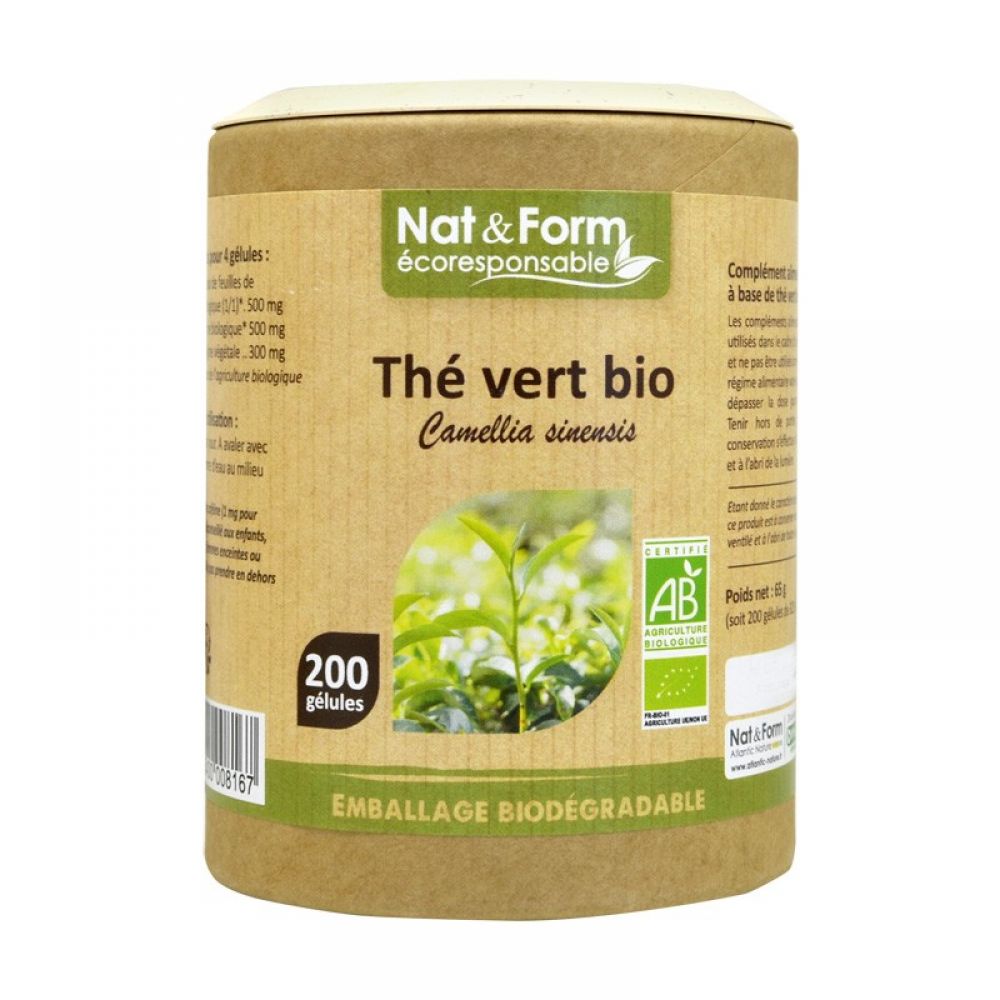 Nat & Form - Thé vert Bio