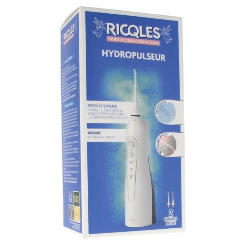 Ricqles - Hydropulseur - 2 embouts inclus