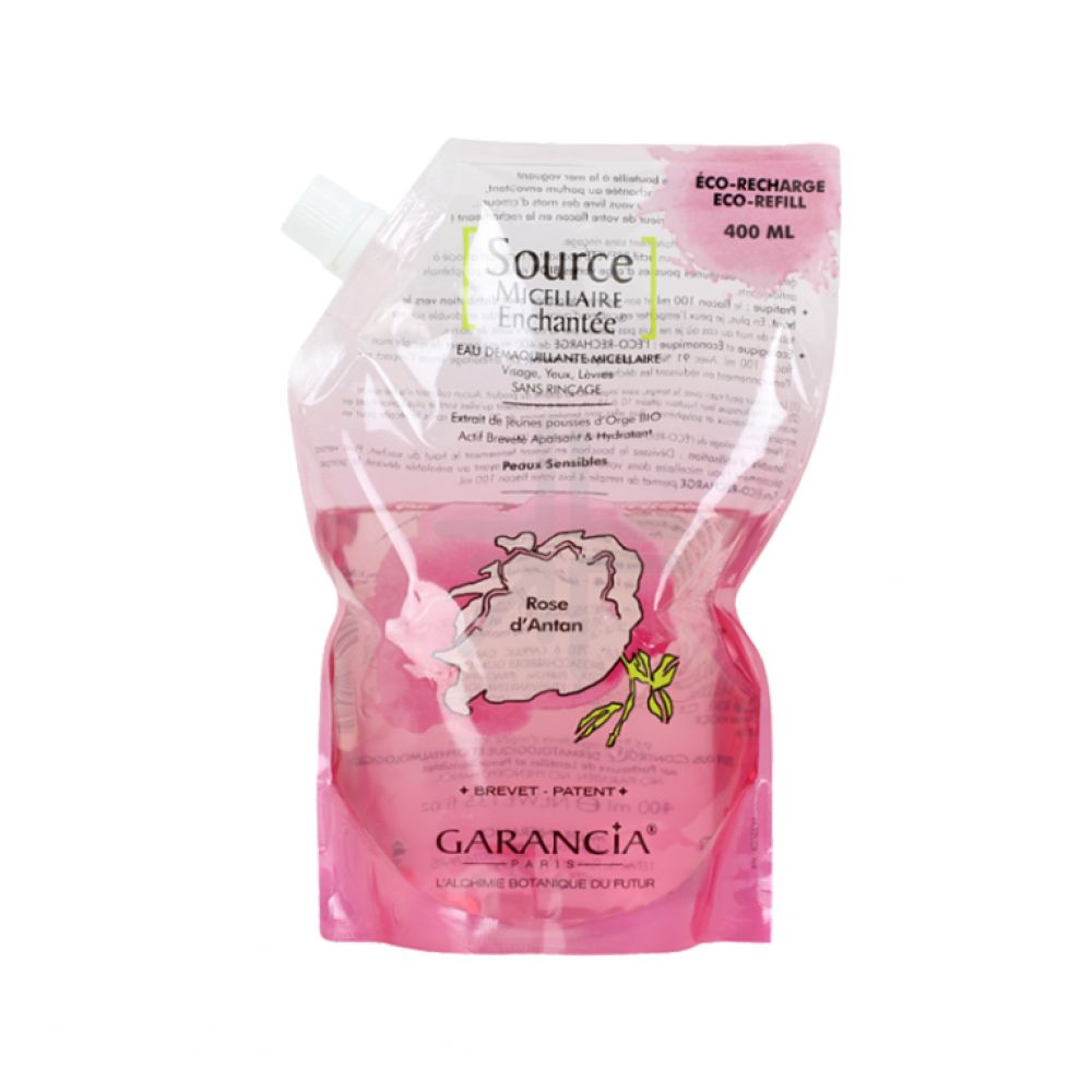 Garancia - Source Micellaire Enchantée eau démaquillante micellaire rose d'antan