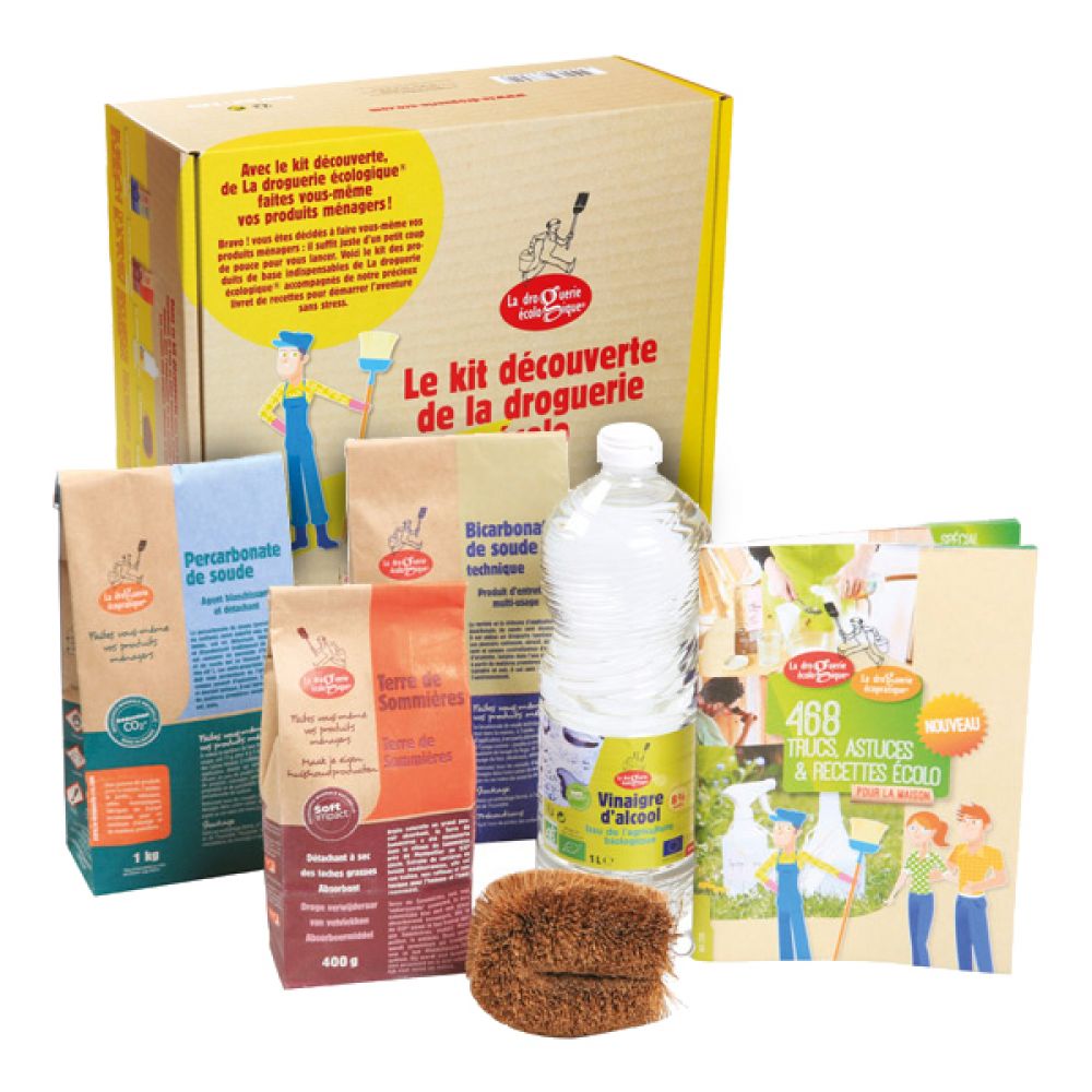 La droguerie écologique - Le kit découverte de la droguerie écolo