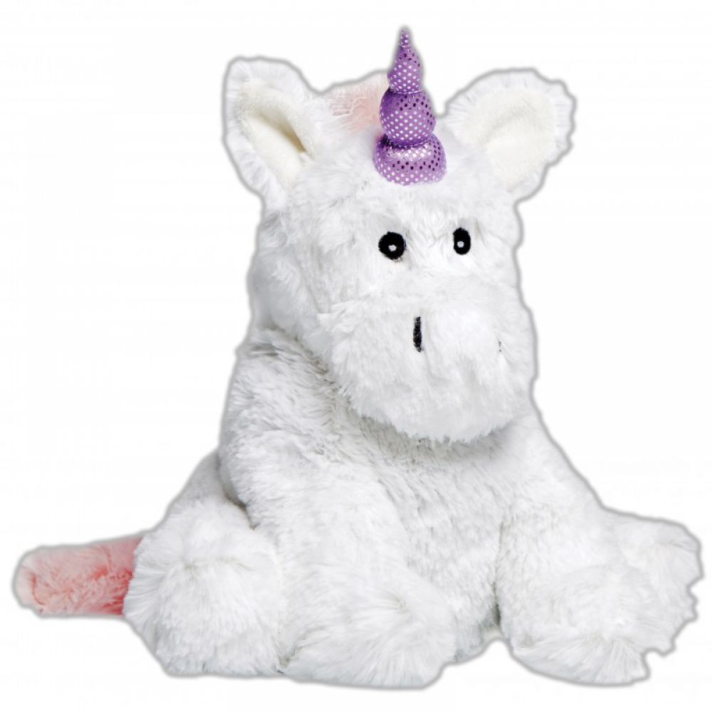 Les peluches Bouillottes - Licorne blanche