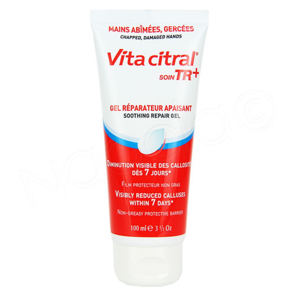 Vitacitral TR+ - gel réparateur apaisant mains abîmées - 100 ml