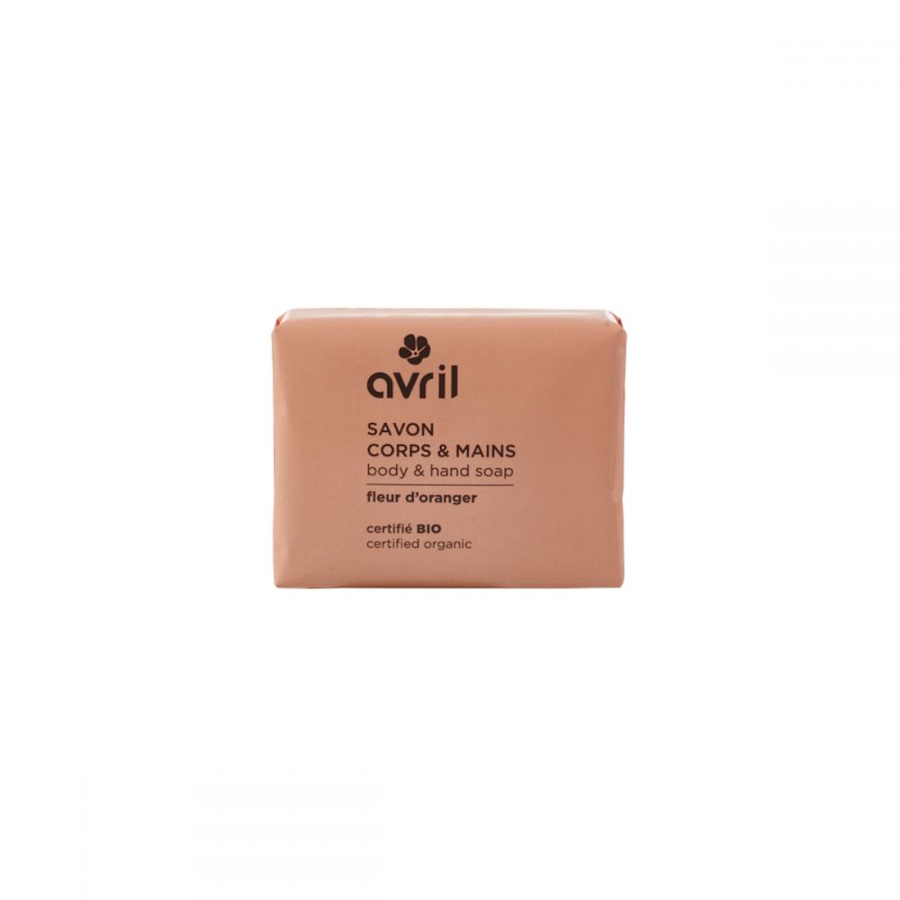 Avril - Savon corps et mains fleur d'oranger - 100 g