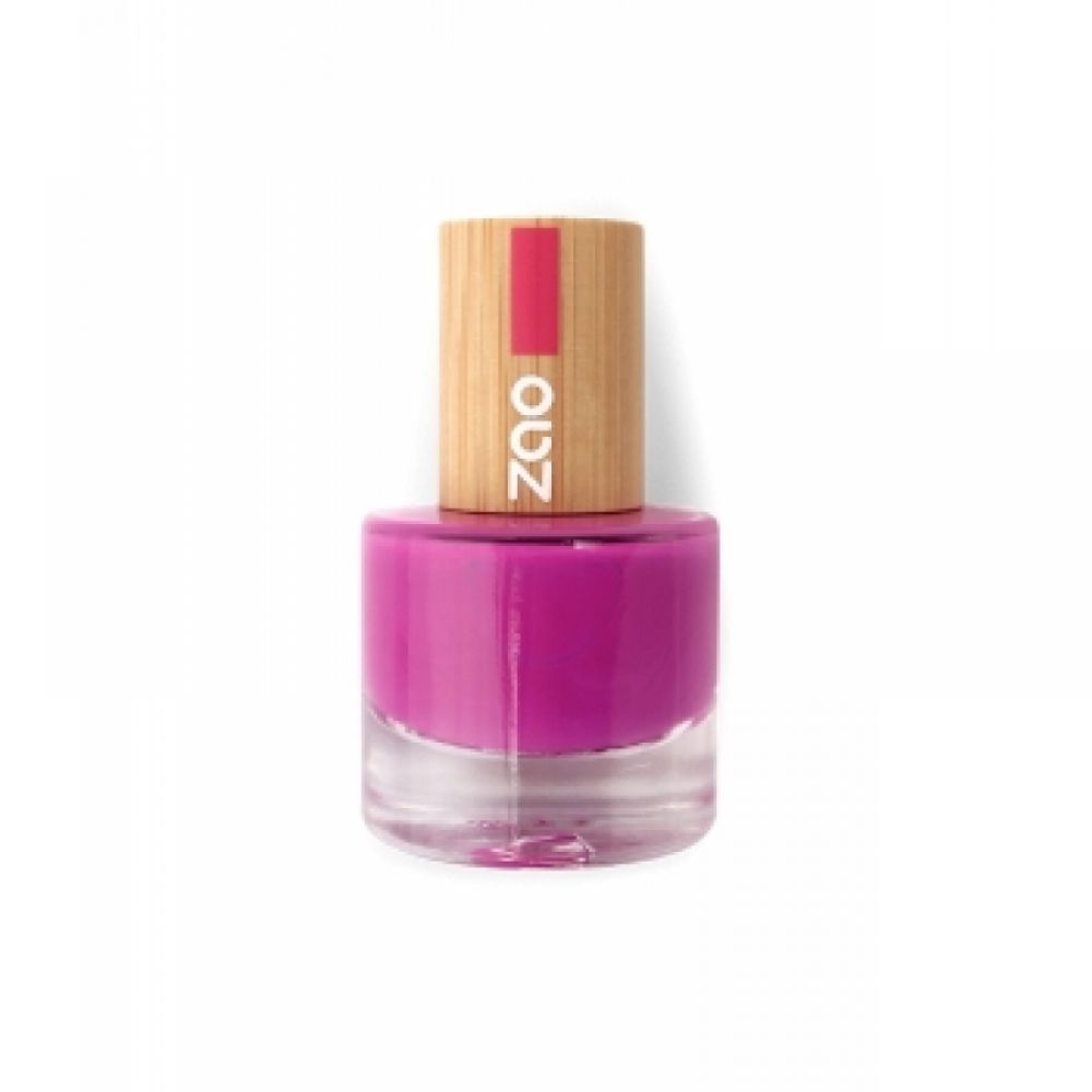 Zao - Vernis à ongles fuchsia N°661 - 8 ml