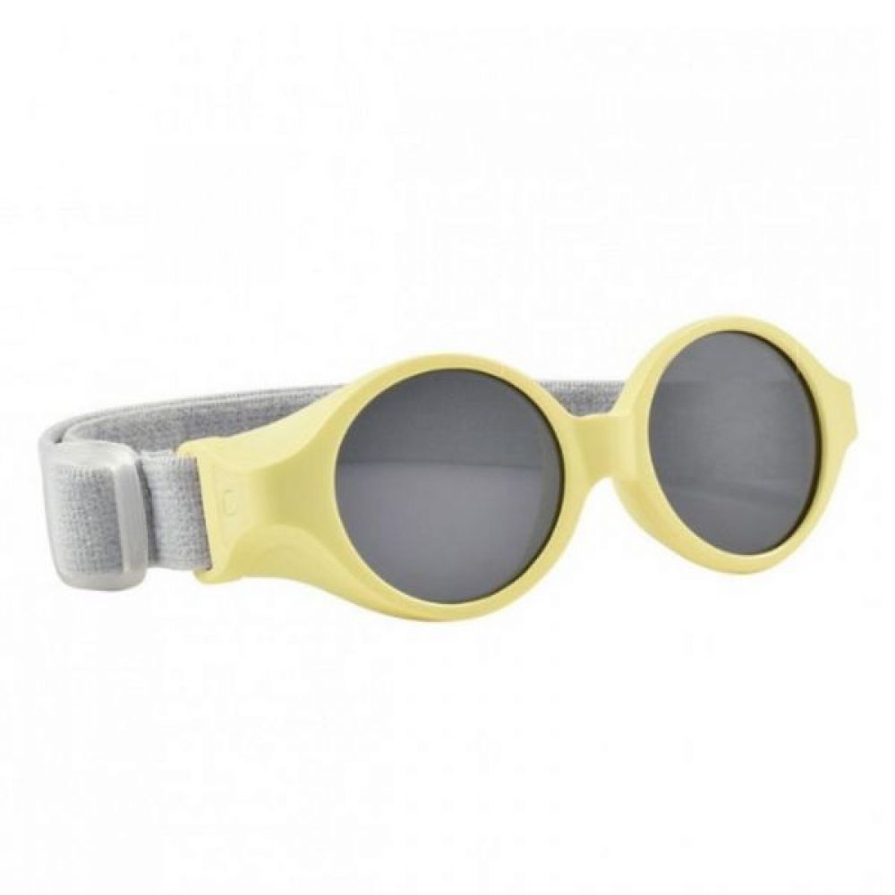 Béaba - Lunettes de soleil 0-9 mois catégorie 4 - couleur jaune pastel