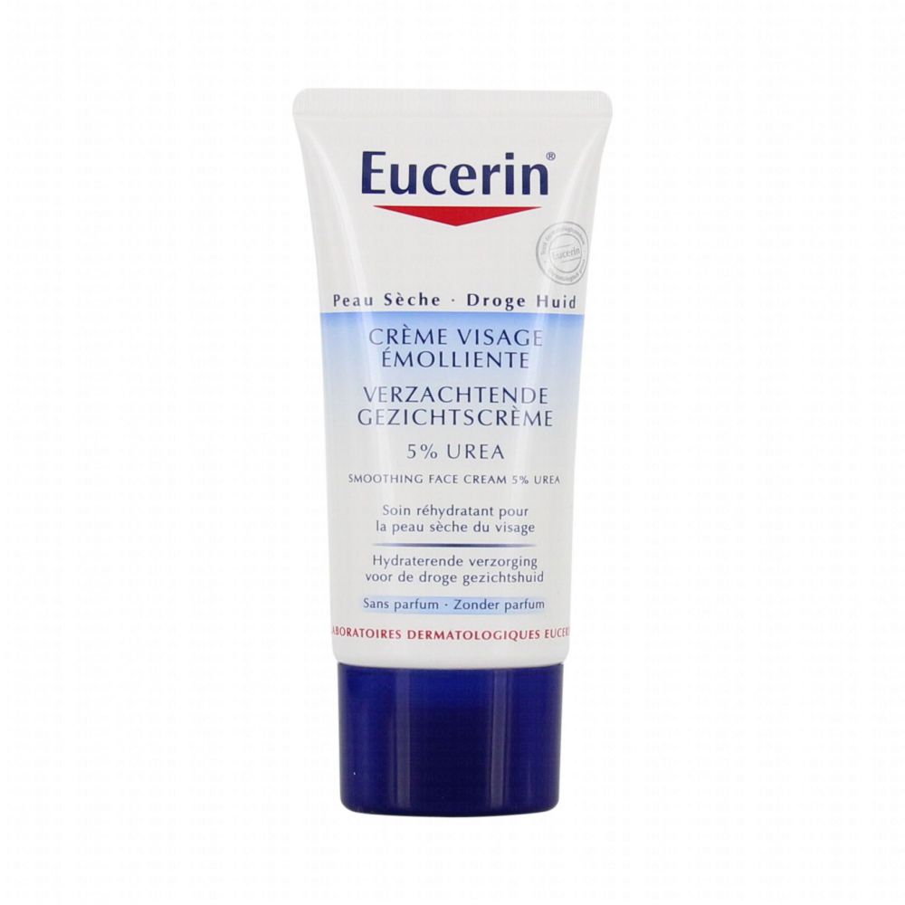 Eucerin - Crème visage émolliente 5% urée - 50ml