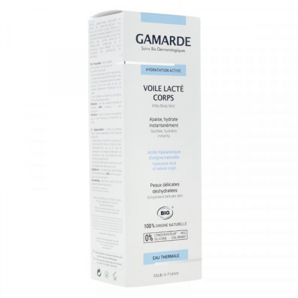 Gamarde - Hydratation active Voile lactée corps - 200 g