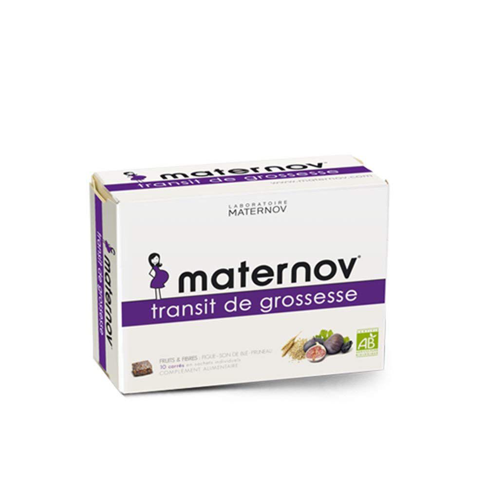 Maternov - Transit de grossesse - 10 Carrés
