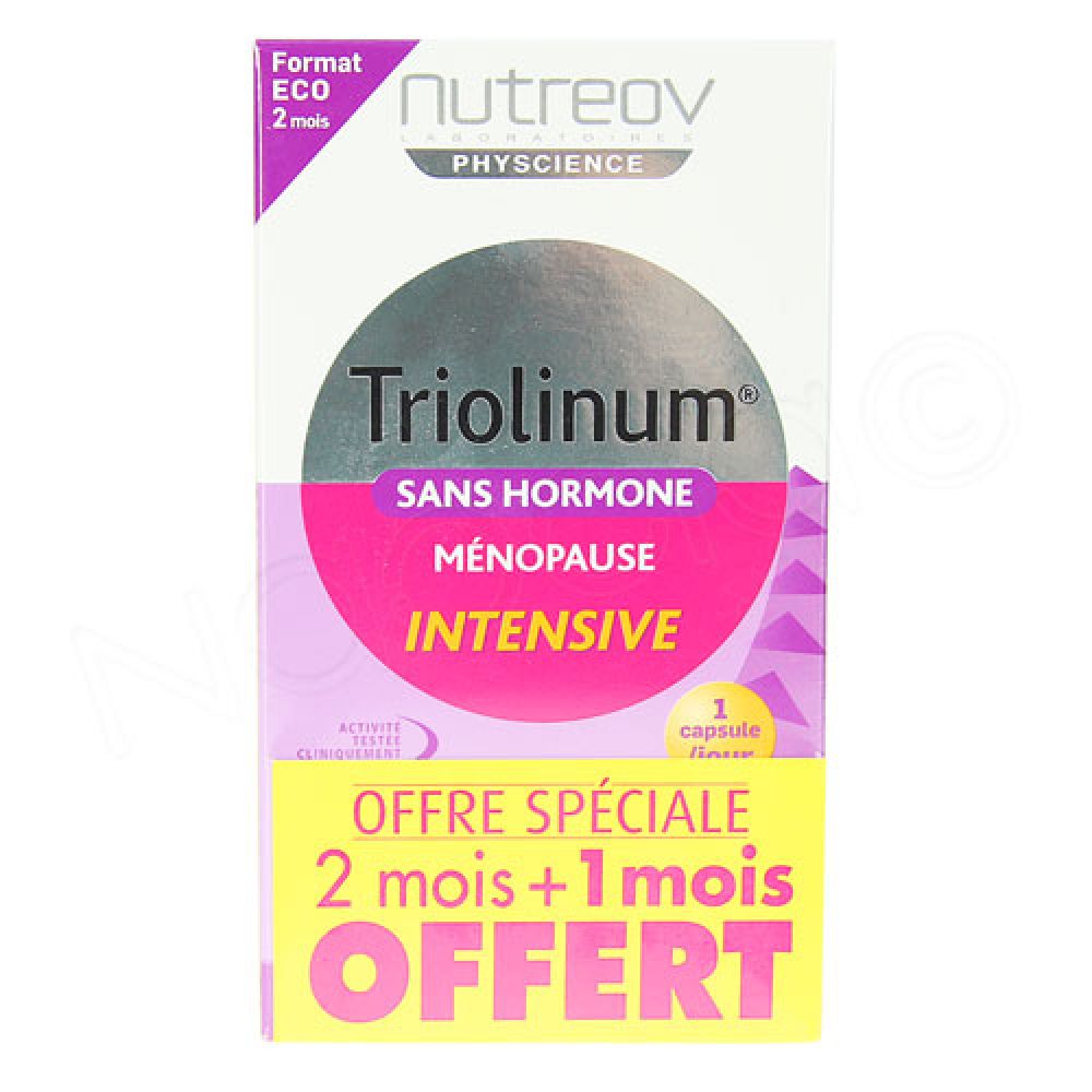 Nutreov - Triolinum sans hormone ménopause intensive