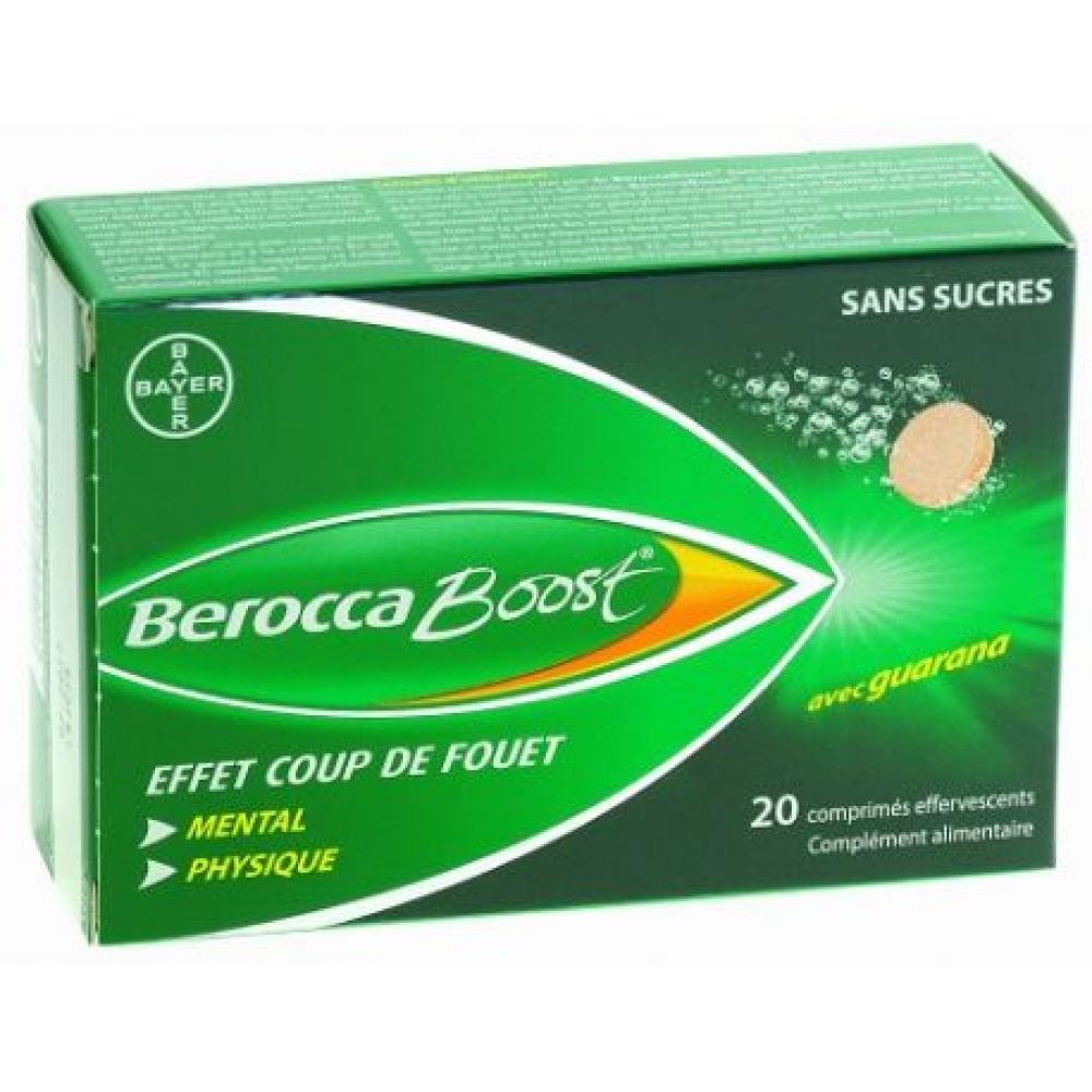 Bayer - Berocca Boost - 20 comprimés effervescents
