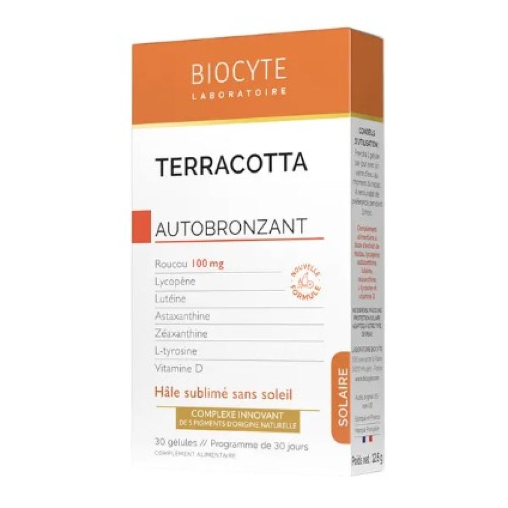 Biocyte - Terracotta autobronzant - 30 gélules