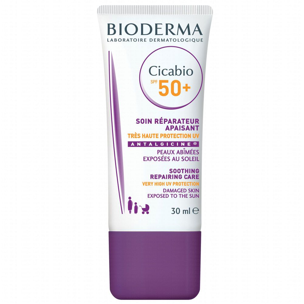 Bioderma - Cicabio Spf50+ soin réparateur - 30ml