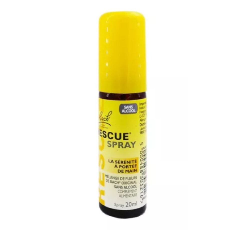 Fleurs de Bach - Rescue Spray Sans Alcool - 20Ml