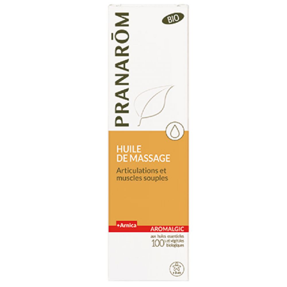 Pranarom - Huile de massage articulations souples - 100ml